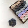Lotus Yarns Bordeaux Polyester & Sequin Blend Yarn, Fluffy Shiny Yarn for Hand Knitting & Crochet Pullovers, Cardigans, Craft 5