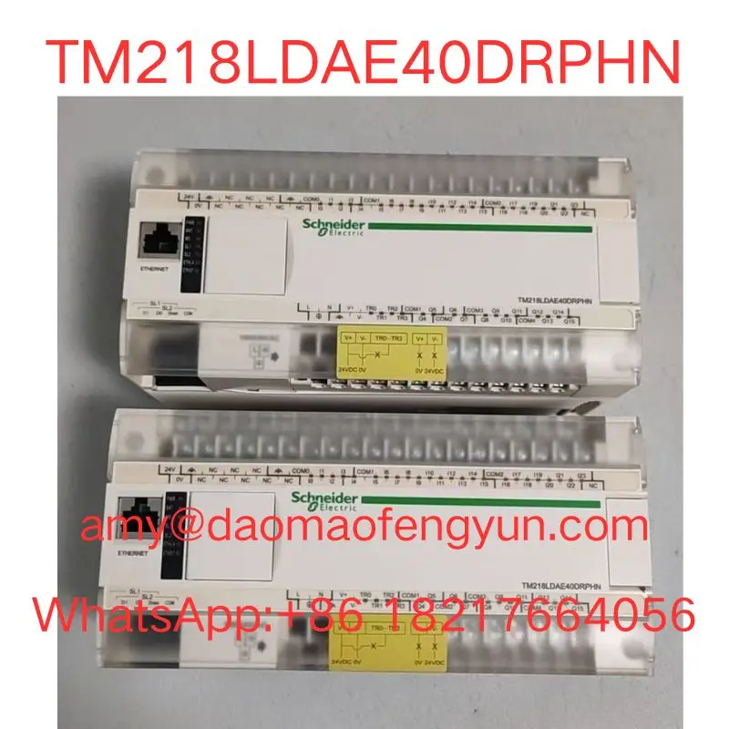 

Second-hand TM218LDAE40DRPHN PLC Module in good working condition fast shipping