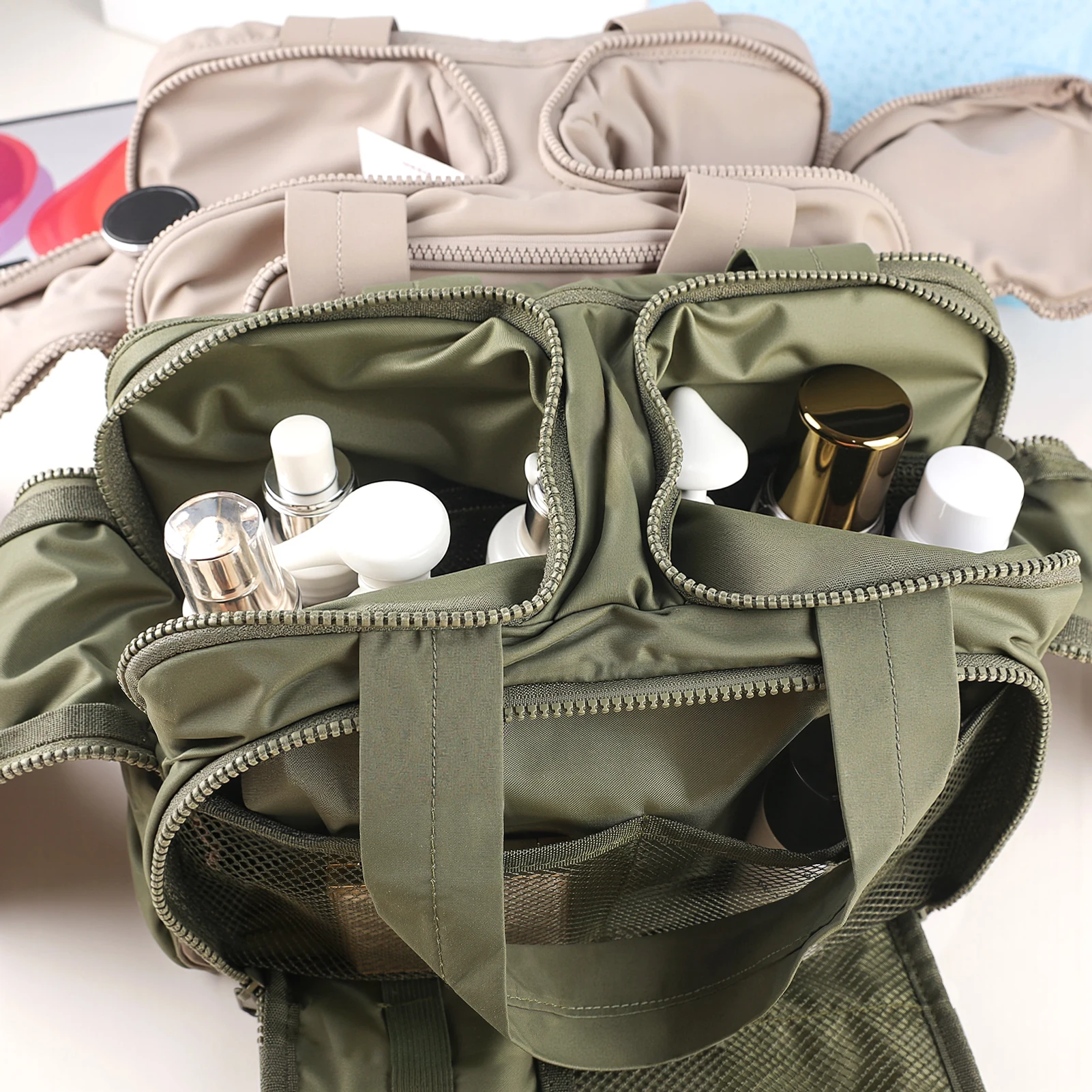 Multi-Opening Makeup Bag 6