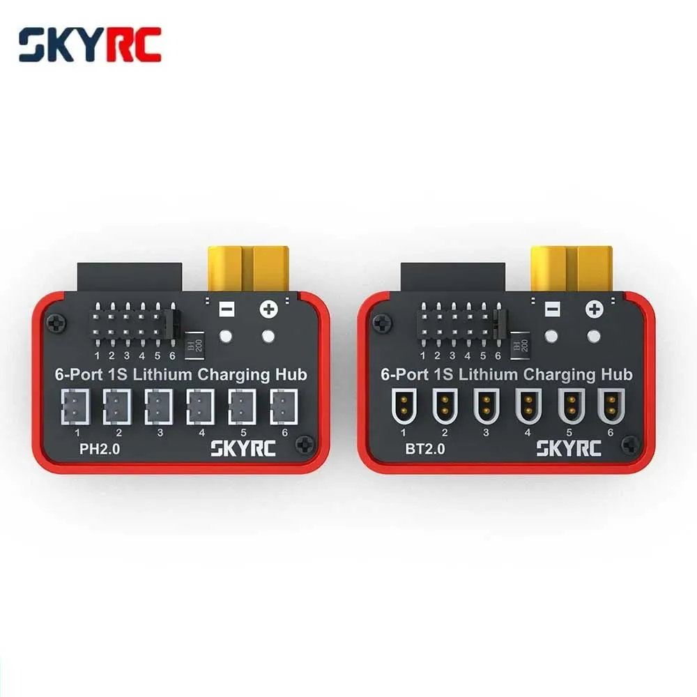 SKYRC OSH 6 ports Hub chargeur LiPo 1S BT2.0/PH2.0 pour B6neo