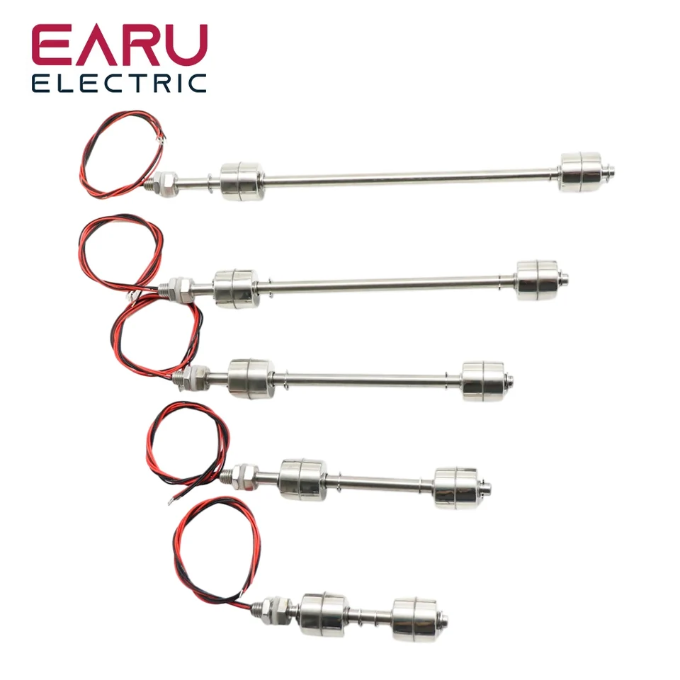 Tank Water Level Sensor 500mm Stainless Steel Float Switch - 2-Ball ...