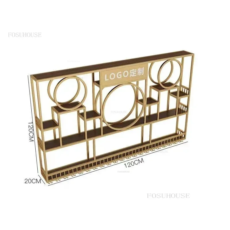 Nordic Iron Bar Cabinets Rack Kitchen Counter Wall Wine Cabinet Display Rack Simple Bar Living Room Cabinet Furniture