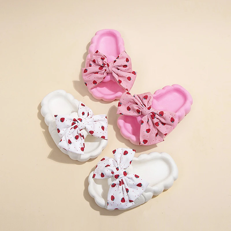 Girls Summer Soft Sole Anti Slip Beach Slippers