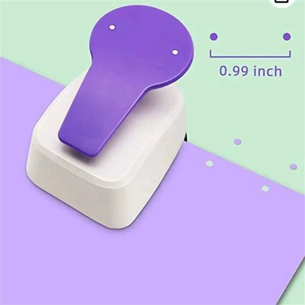 플라스틱 카드 펀치 홀 펀처 귀걸이 구멍 펀치 어린이용 홀 펀치 카드 귀걸이 카드 펀치 스크랩북킹 종이 펀치