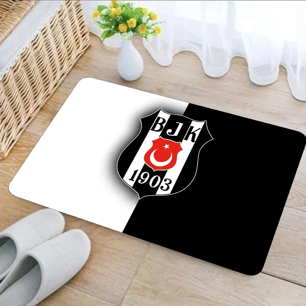 1pc Fashion Besiktas BJK Bathroom Absorbent Mats Anti-Slip Mats Home Decor Supplies Carpets Home Kitchen Floor Mats 6
