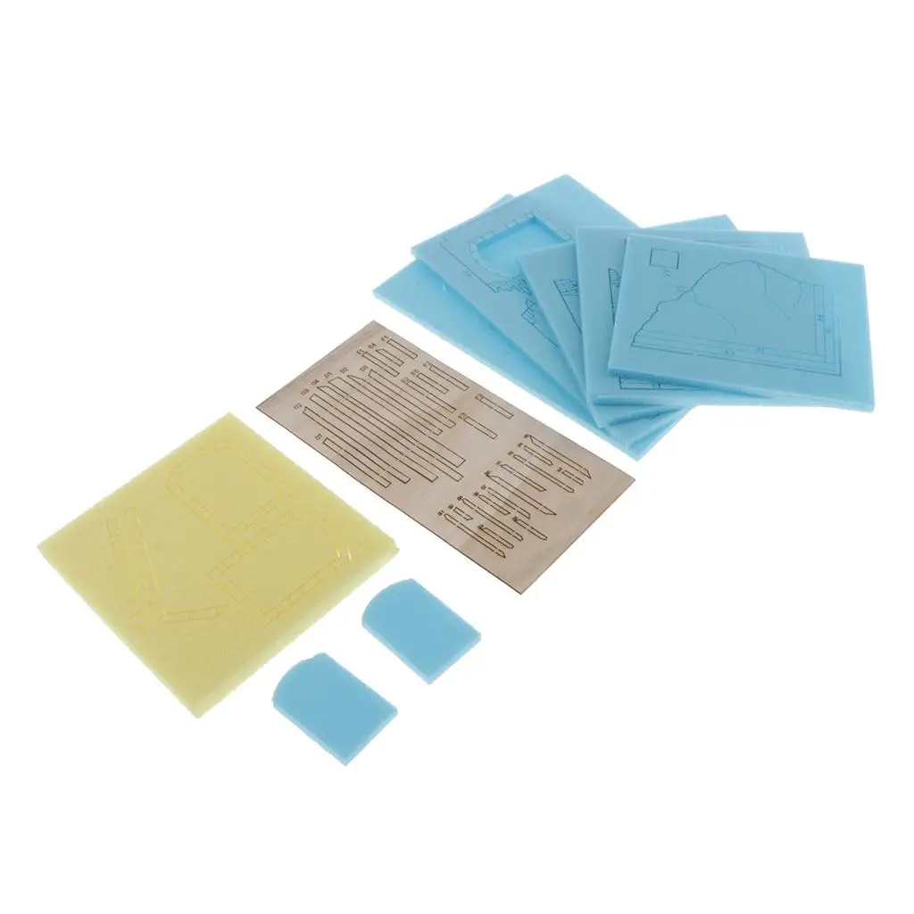 

1:35 Ruins Model Simulation Landscapes of Buildings Ornament for De