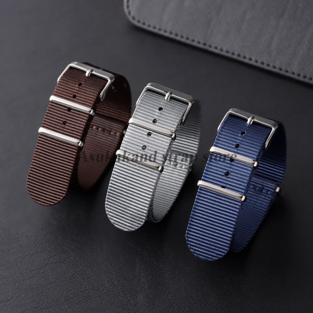 Premium High-Density Durable Nylon Watch Straps - Soft, Sporty Wristband Accessories