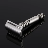 316L Stainless Steel Double Edge Safety Razor Men Shaving Luxurious Classic for Superb Mens Shaving Razors Barber 2
