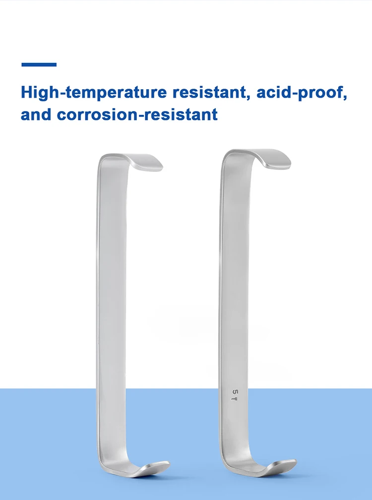 2 Teile/los AZDENT Dental Lip Retractor Chirurgische Gewebe Intraorale Wange Retractor Münder Öffner Handheld Edelstahl Zahnmedizin – Detail 2