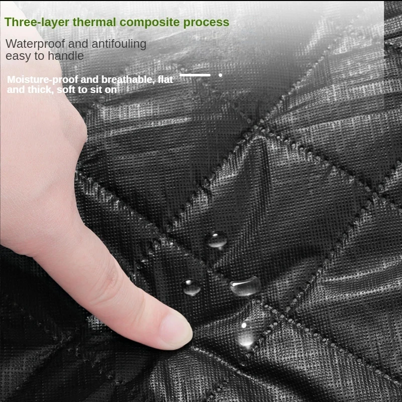 150*200CM Portable Picnic Mat Outdoor Foldable Thicken Beach Mat Moisture-proof Waterproof Camping Blanket Baby Activity play mat
