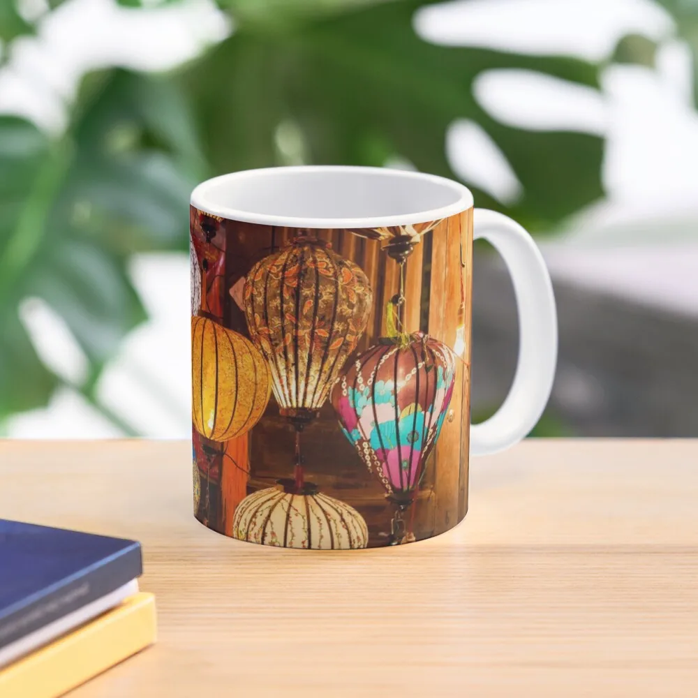 

Colorful traditional Vietnam lanterns Coffee Mug Breakfast Mug