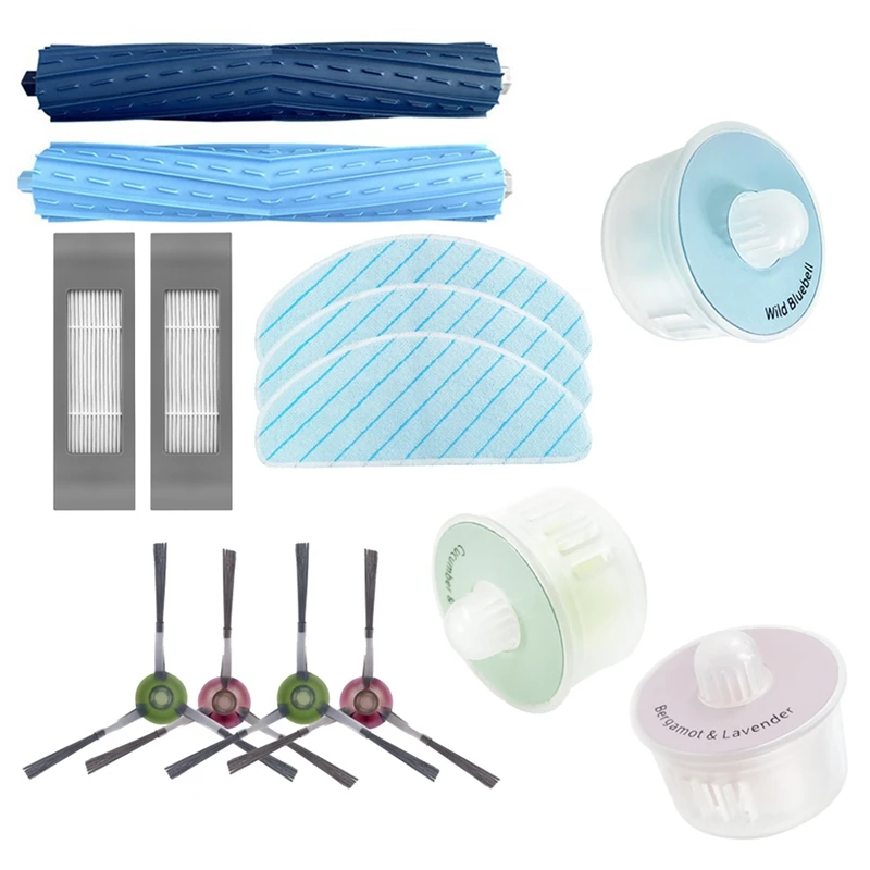 Roll Brush Mop Filter Deodorante Per Ambienti Fragranza Per Interni Per Ecovacs Deebot T9 Max T9 Power T9 Aivi Fragranza Deodorante Per Ambienti