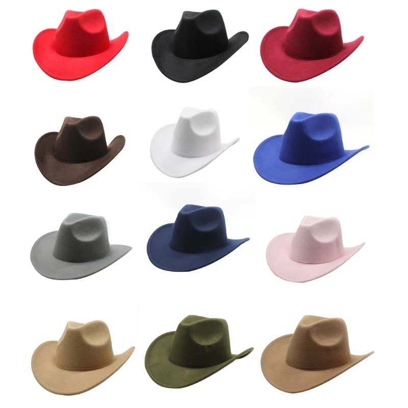 

Wide Brim Cowboy Hat Knight Hat for Bachelorette Party Music Festival Versatile for Club Stage Bar Photo Props