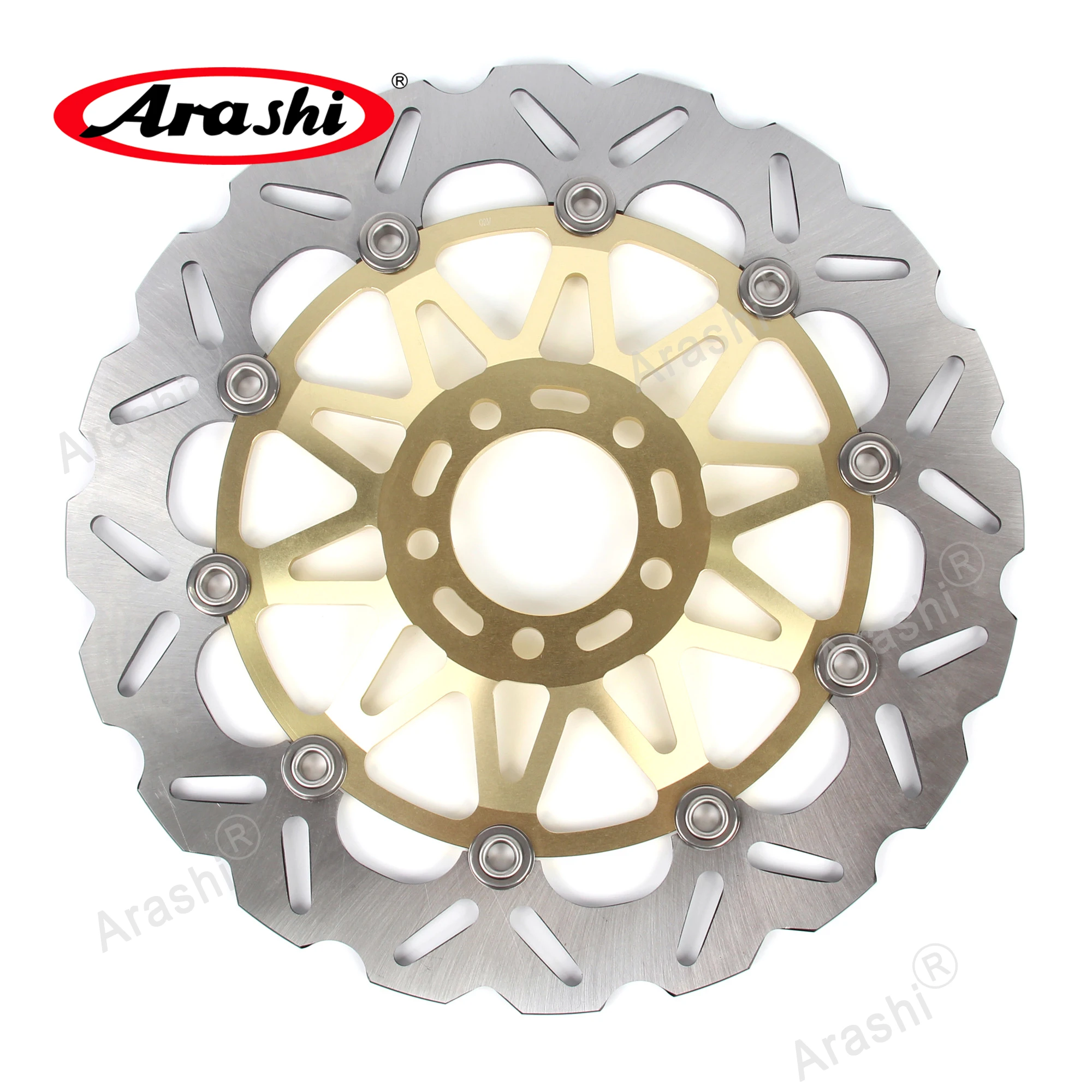 ARASHI ZX12R NINJA Front Brake Rotor For KAWASAKI ZX-12R ZX 12R