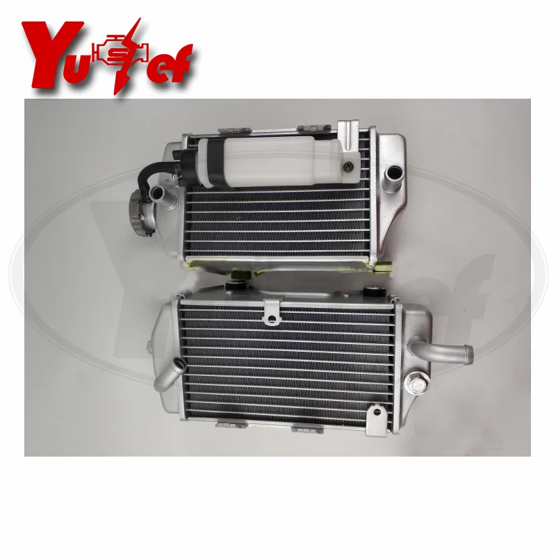 

Motorcycle Engine Parts Water Cooler Radiator For Bosuer Moto Dirt bike M6 M7 BSE300 J1 J4