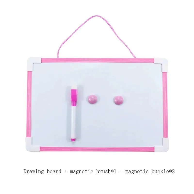 Hanging Magnetic Double-sided Whiteboard Eraseable Painting and Graffiti Notes Message Board Stationery Office Cultural Supplies