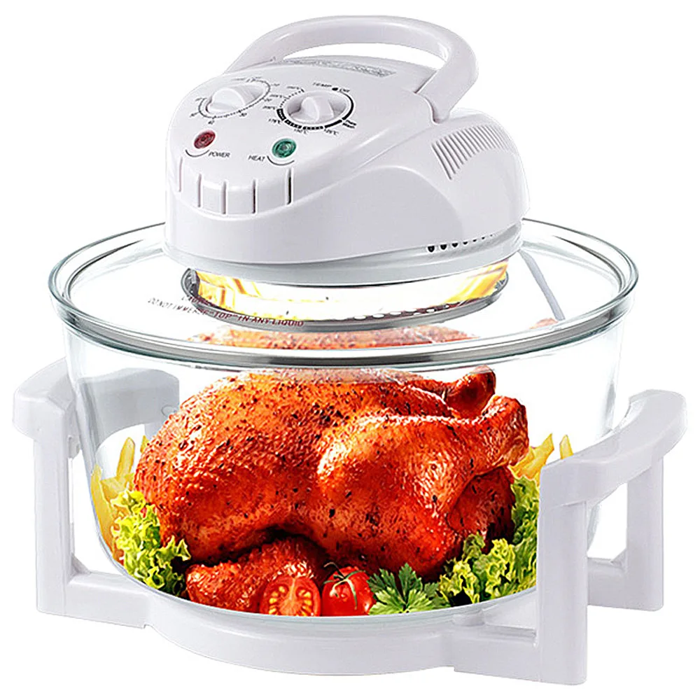 220V Large-capacity Household Electric Air Fryer Visualized and Smoke-free Roasted Whole Chicken