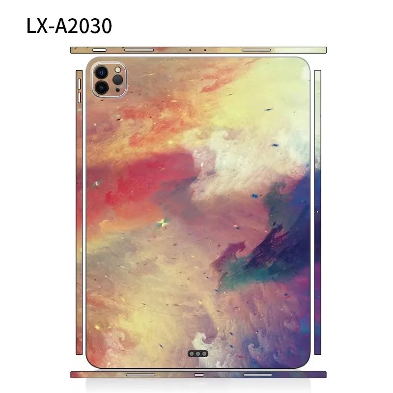 For iPad Pro 12.9 11 Case 3M Back Film Covers Cartoon Decal Skin Protector Sticker For iPad mini6