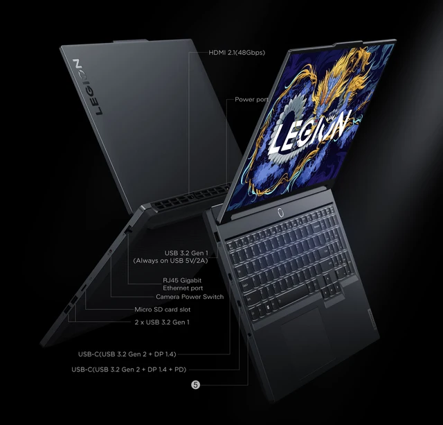Lenovo LEGION Y7000P (5i Gen 9) 2024 แล็ปท็อปสําหรับเล่นเกม Intel 