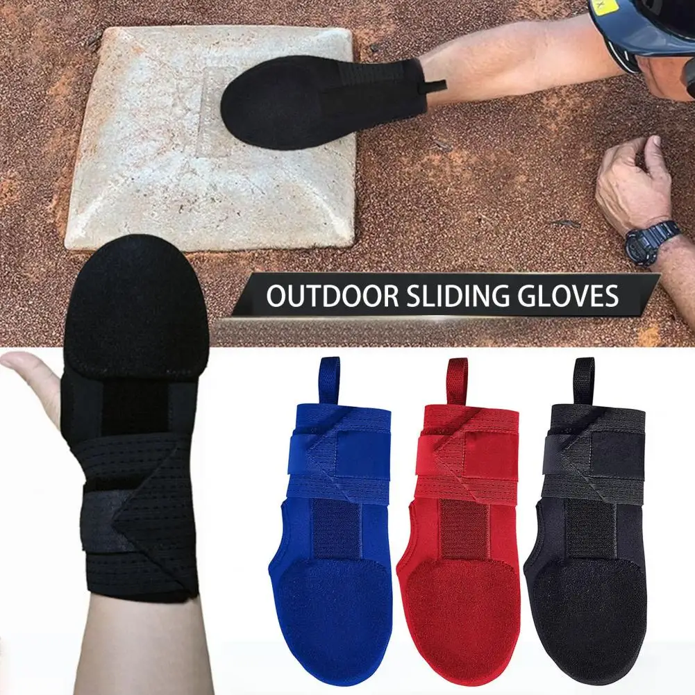 Baseball Sliding Glove Baseball Softball Sliding Glove With Adjustable Fastener Tape Protective Glove Wrist Protector