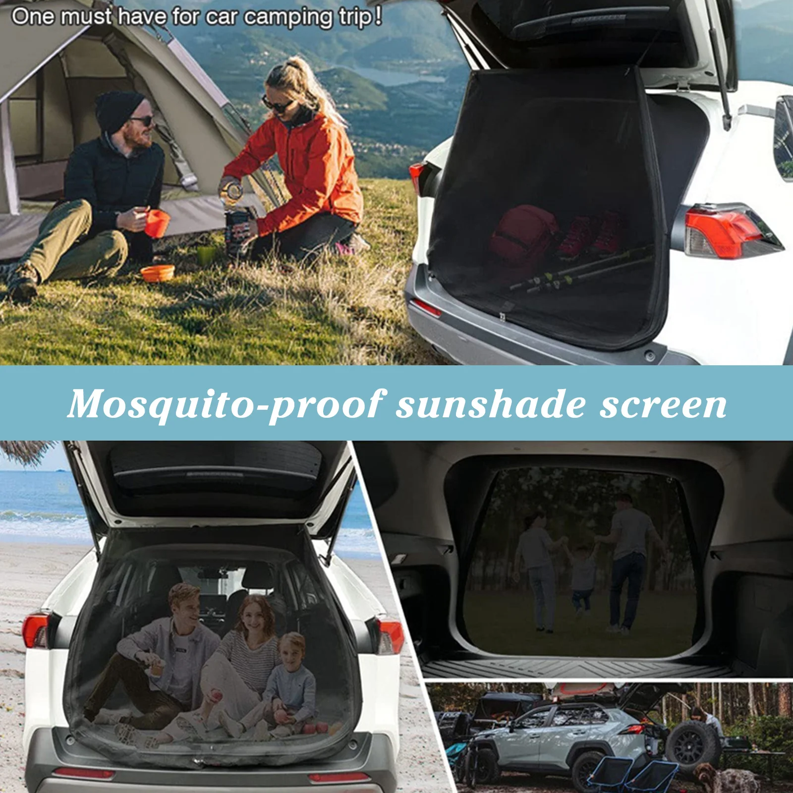 Auto Heckklappe Moskitonetz, Fliegengitter Magnetisch Für Outdoor SUV Auto  Heck Moskitonetz Auto Heckklappe Netz Anti-Moskitos Tragbar Winddicht  Heckzelt Sonnenschutz Bildschirm Für SUV Camping: : Auto & Motorrad