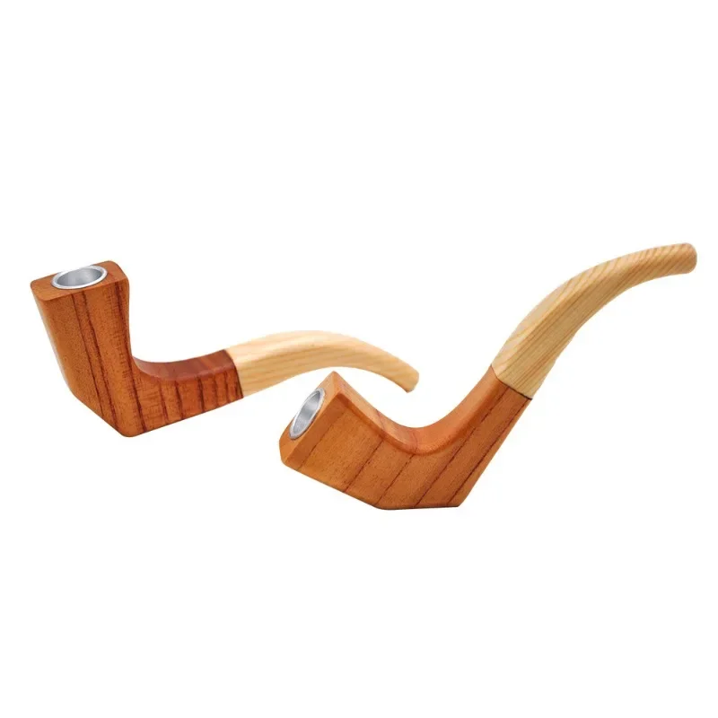 Tubo Di Legno Di Vendita Caldo, Realizzato In Puro Legno Fatto A Mano Da Photinia, Mini Tubo, Facile Da Trasportare