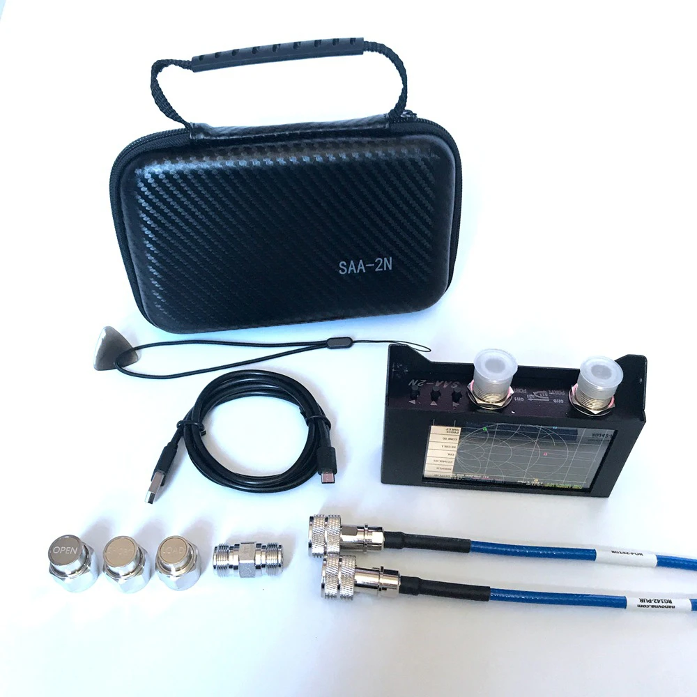 

Цифровой Векторный анализатор сети с 4-дюймовым ЖК-дисплеем и USB, устройство для измерения фотоэлектрических сигналов, коротких волн HF, VHF, UHF, стоячий волновой тестер 50 кгц-3 ГГц