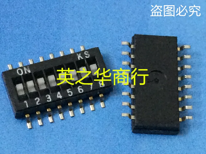 

30 шт., оригинальный новый переключатель микросхем KS, 8 бит, широкий 1,27 шаг, переключатель