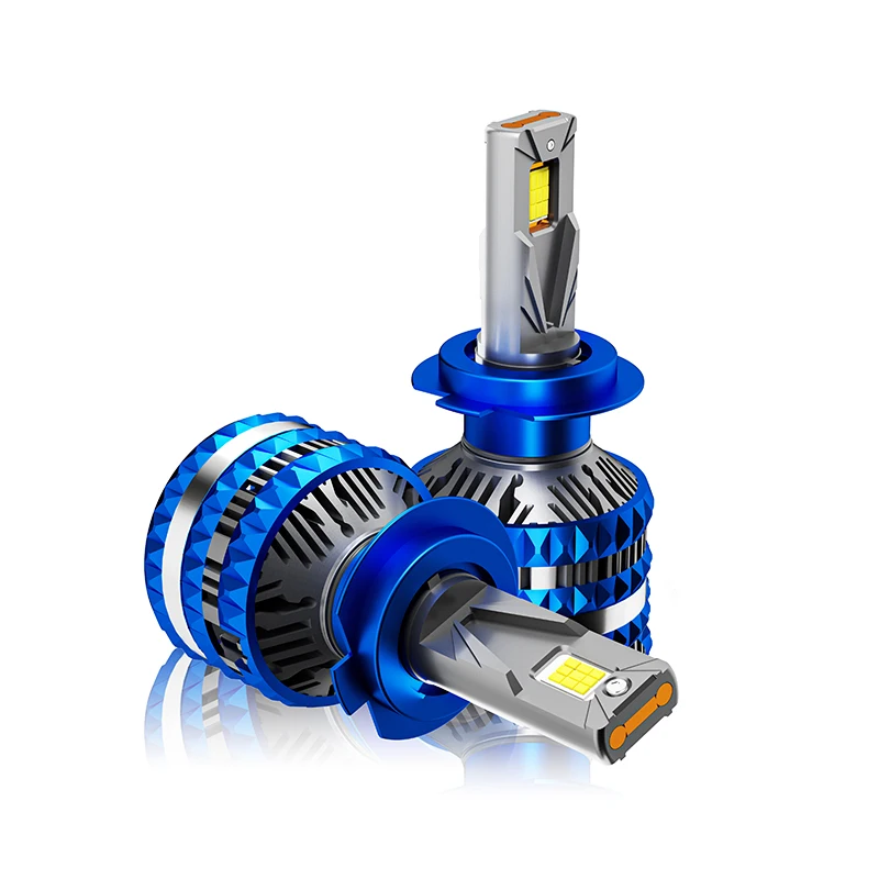Canbus LED headlight bulb H1 H3 H7 H11 H9 H8 9005 H10 9006 9012 881 880 9004 9007 H13/9008 12V 240W Super bright copper core