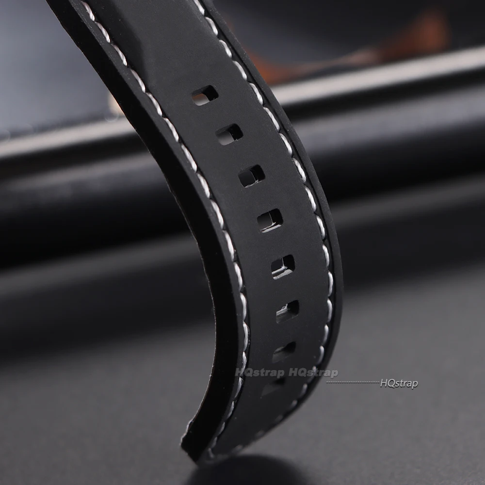 Universal Silicone Rubber Soft Watch Band - Premium Quality Wristband Accessory