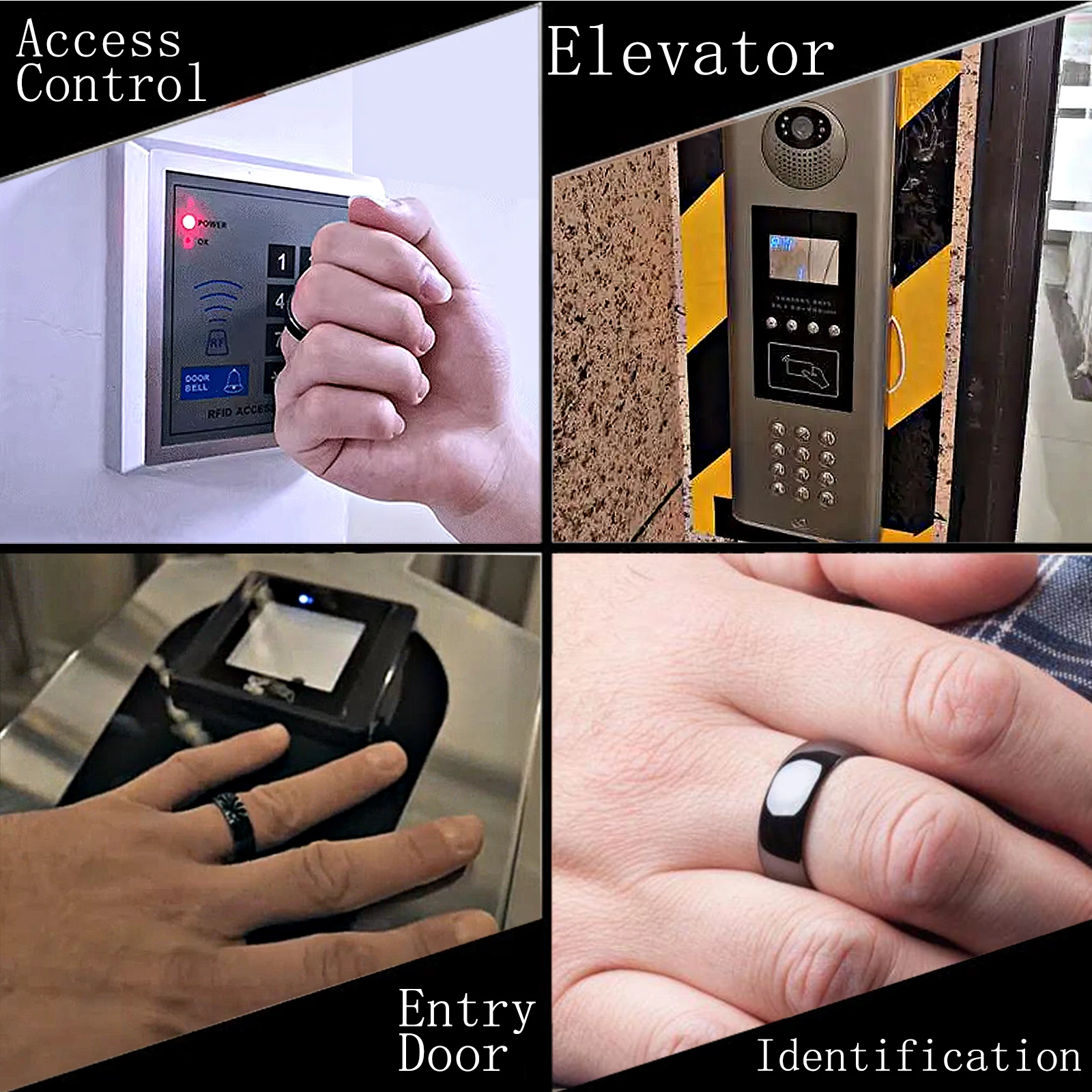 Enhanced HID RFID 125kHz Access Control Ring