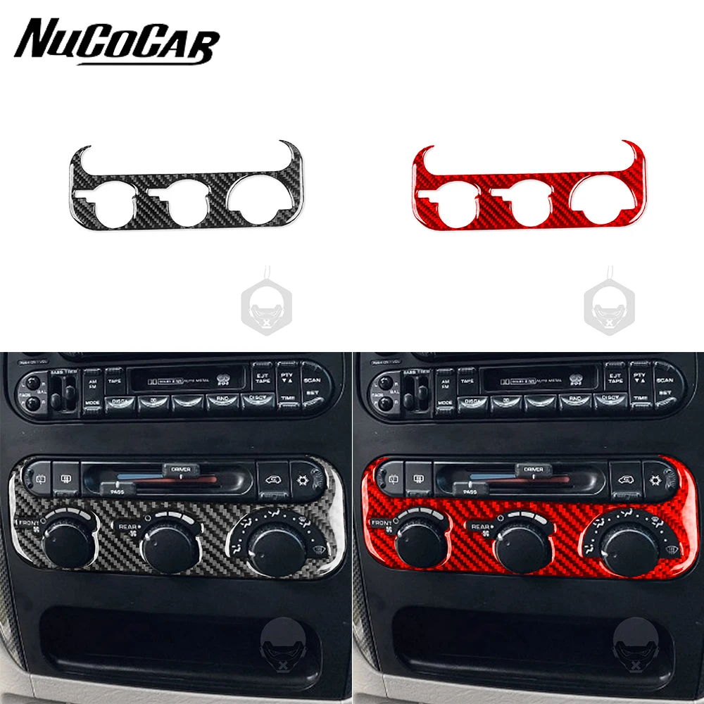 

Для Dodge Caravan 2001-2007 углеродное волокно ручная панель регулировки кондиционера автомобильные аксессуары для интерьера декоративные наклейки