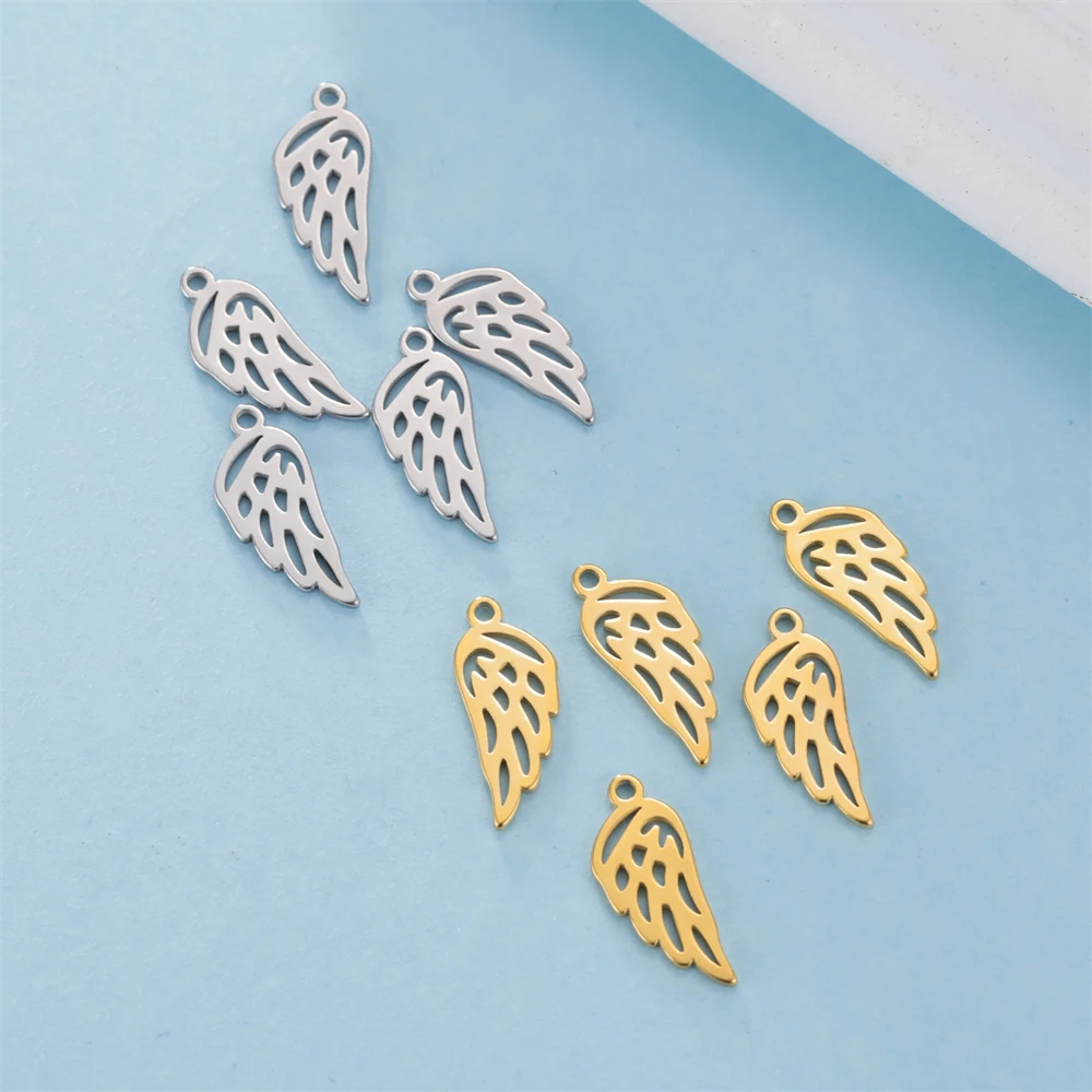 5 teile/los Kaninchen Katze Fisch Lotus Kreuz Tiny Charms Für Schmuck Machen Diy Halskette Armband Edelstahl Tier Anhänger Zubehör – Detail 10