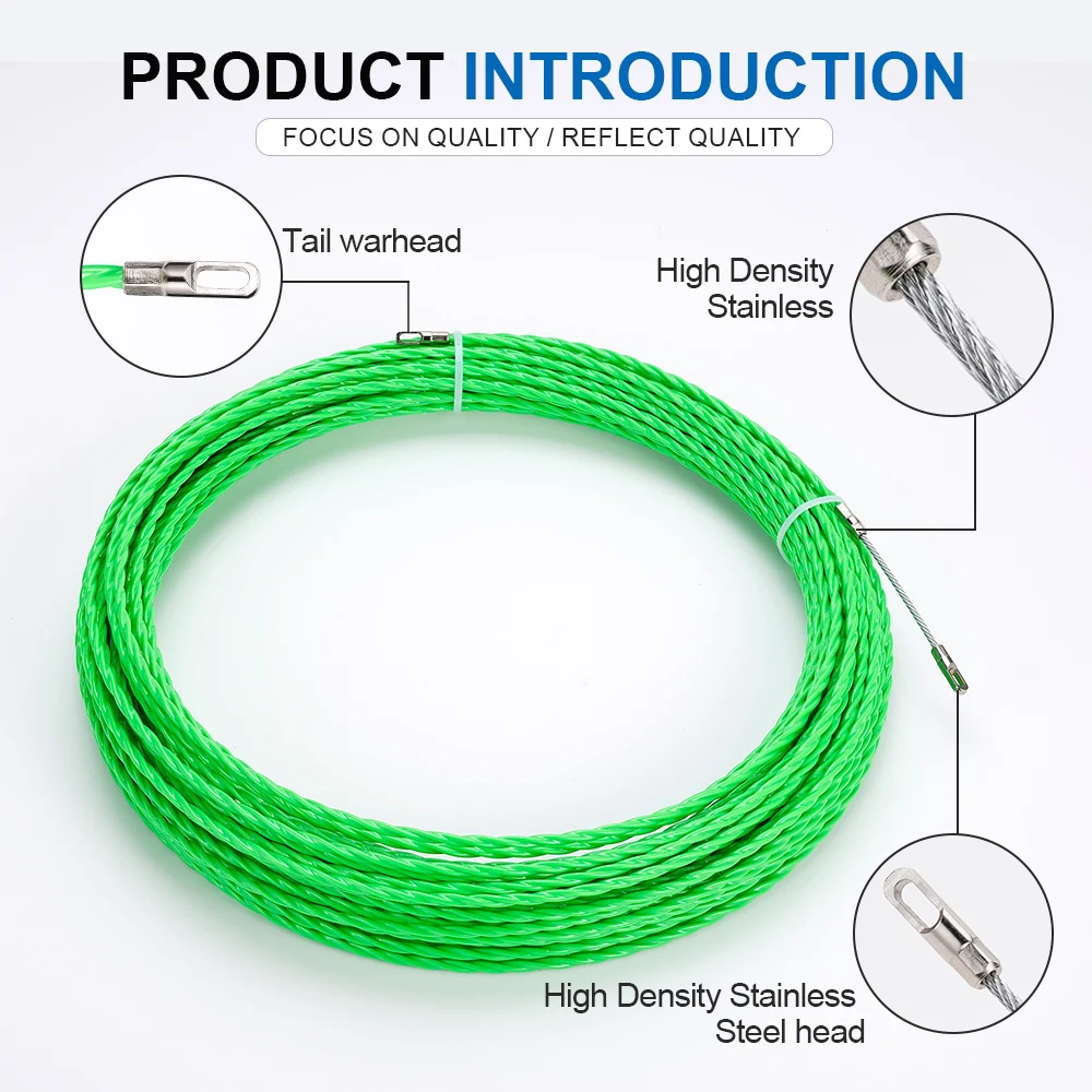 Durable Fiberglass Cable Puller with Lightweight Design