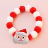 Elastic Plush Pom Ball Pet Collar Christmas Decoration Dog Bowtie Cat Necklace Pet Cat Bow Dog Grooming Accessories 5