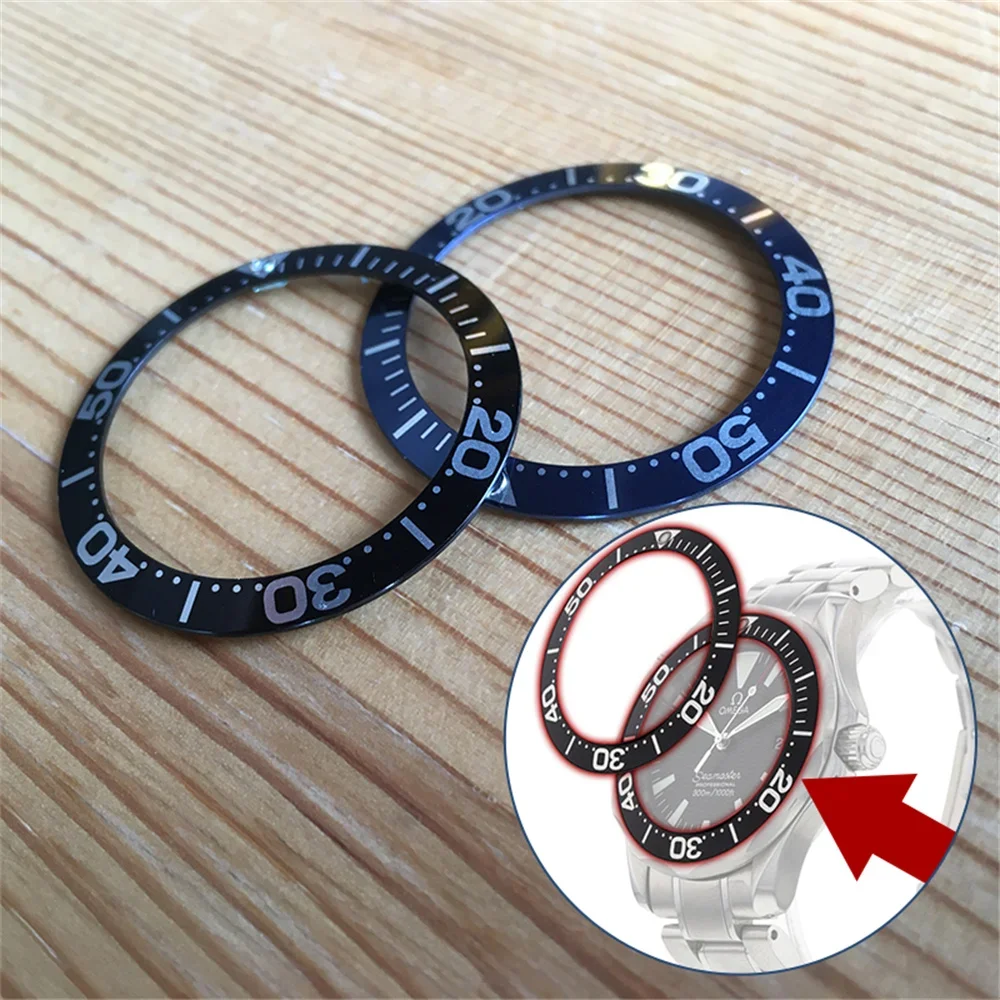 Lunetta Per Orologio In Alluminio Per Orologio Omega Seamaster Diver 300M 36Mm