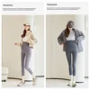 New Maternity Shark Pants Autumn Winter New Slimming Belly Support Pants Maternity Clothing Wear Outside Pregnant Women Leggings 4