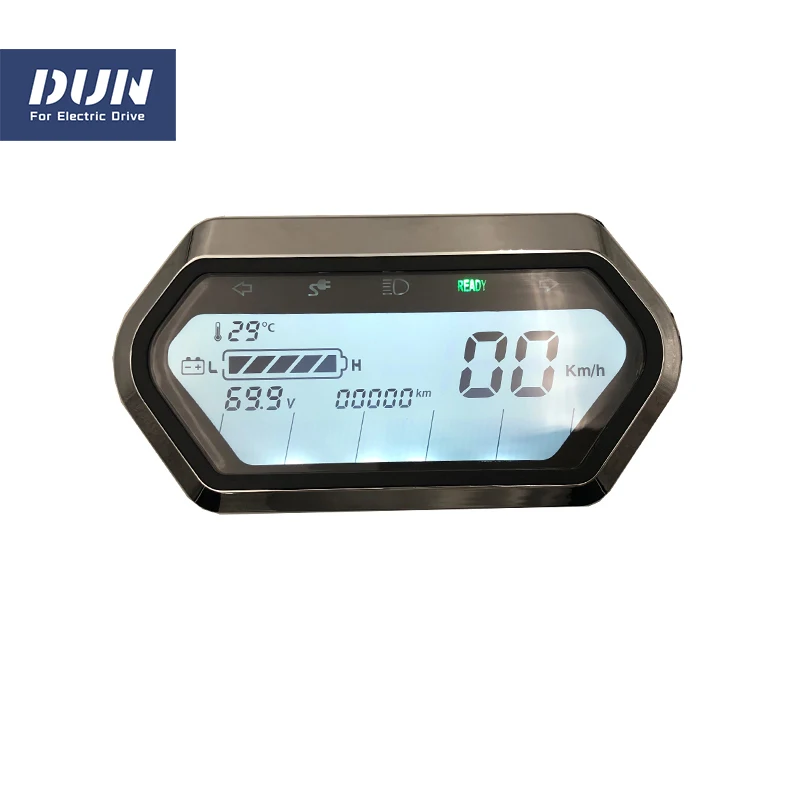 48v 60v 72v N3 Lcd Universal One Line Phase Speed Speedometer Display