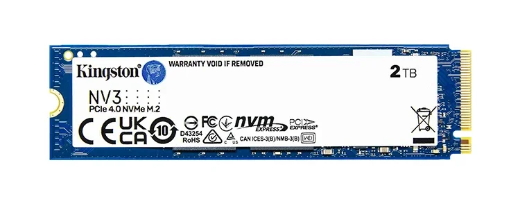 Kingston NV3 500GB/1TB/2TB SSD 3個セット Kingston NV3 500GB 1TB 2TB M.2 2230 PCIe 4.0 NVMe SSD | Up