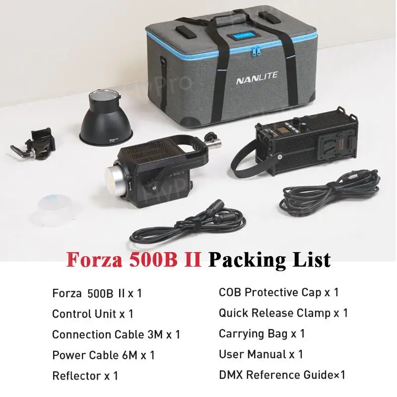 Nanlite For Forza 500 Ii Daylight / 500b Ii Bi-color Led Light 5/8