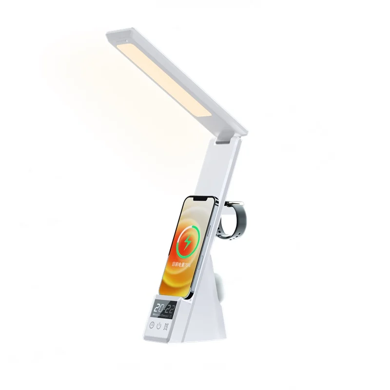 Lampe de bureau LED Avec chargeur sans fil de téléphone V-TAC 5W