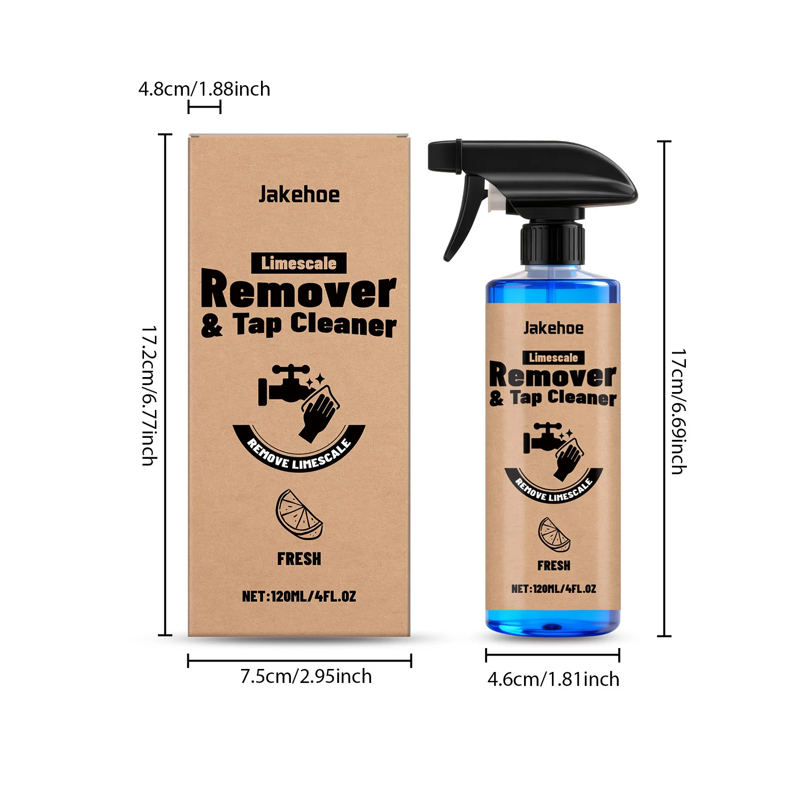 Faucet Cleaner Easy to Use Effortless and Provides Even Coverage Making Cleaning Efficient Removes Stubborn Stains and Restores