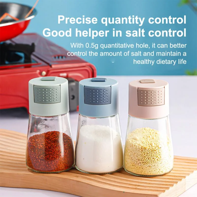 Quantitative salt shaker control salt shaker jar sprinkle salt