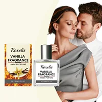 Vanilla Amber Eau de Perfume, natural, fresh, elegant and fragrant, daily dating charm, niche perfume to carry with you