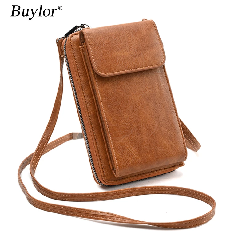 Buylor Hasp Fashion Crossbody Bag Small Cell Phone Bag 2022 Women's Bag