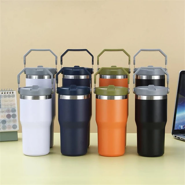 Stanley IceFlow Stainless Steel Water Jug with Straw, Vacuum Insulated  Water Bottle for Home and Office, Reusable Tumbler with Straw Leakproof Flip