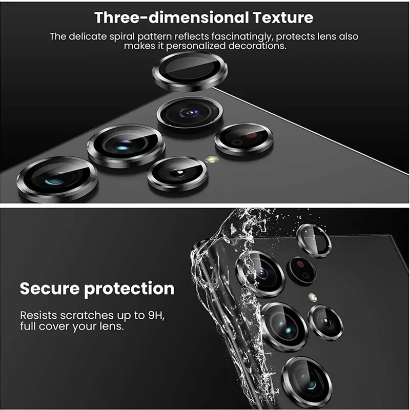 Premium Metal Camera Lens Protector Glass for Full Coverage Protection