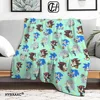 Luxury Blankets Sofa Decoration Sonics Designer Throw Blanket for Sofa Bed Blankets & Throws Thin Wadding Blanket King Size Nap 1