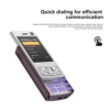 SERVO N95 Pro New Slider Mobile Phone Dual SIM Bluetooth Magic Voice Flashlight FM Radio Keyboard Mini 2G GSM Cellphones Type-C 5