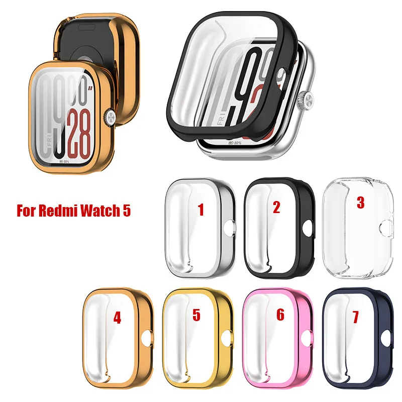 Premium Electroplated TPU Protective Watch Cover
